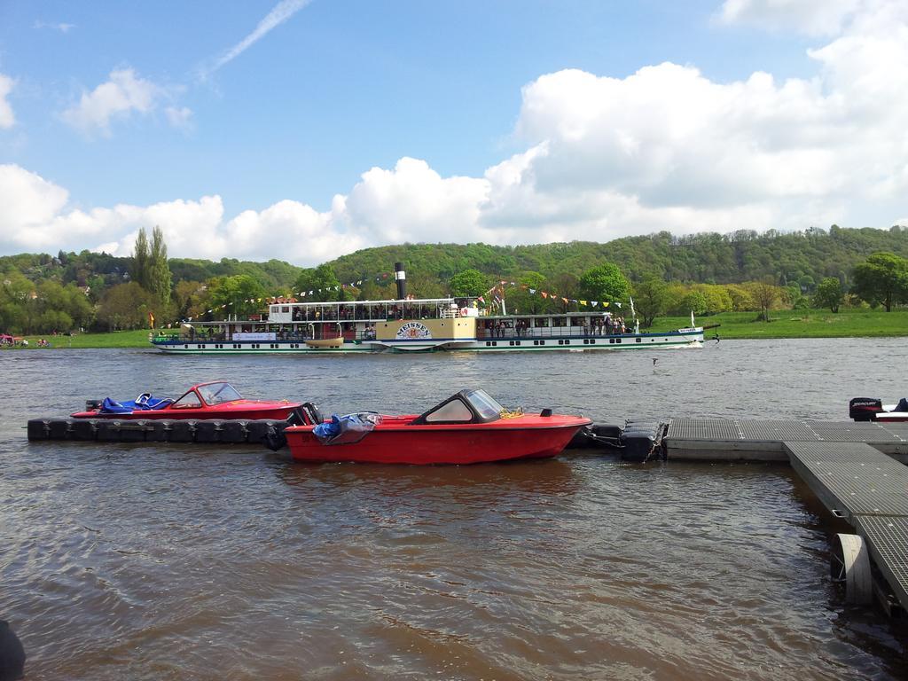 Ferienwohnung An Der Elbe Dresden Rum bild