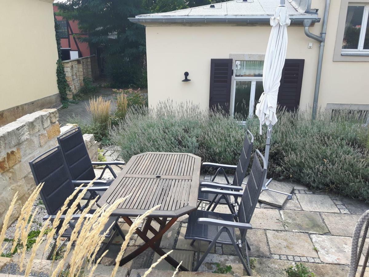 Ferienwohnung An Der Elbe Dresden Exteriör bild